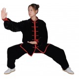 Thicker velvet tai chi clothing