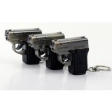 Toy pistol LED Flashlight Torch Keychain