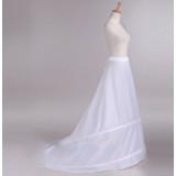 Trailing wedding dress pannier