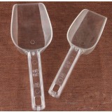 Transparent acrylic ice scoop