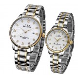 Ultra-thin Rhinestone waterproof couple watches