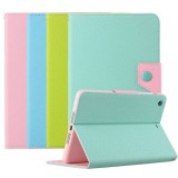 Ultra thin leather case for ipad mini 1 2