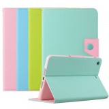 Ultra thin leather case for ipad mini 1 2