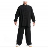 Unisex standing collar Tai Chi clothing