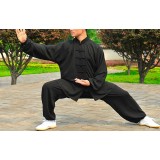 Universal cotton + silk Kung Fu sportswear