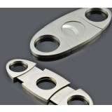 Universal stainless steel cigar cutter