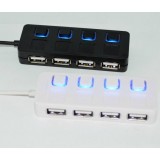 USB 4-port splitter / usb HUB with Independent switch control