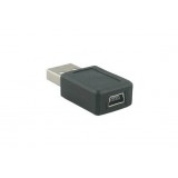 USB male to mini USB female adapter