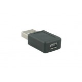 USB male to mini USB female adapter