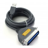 USB to parallel printer cable / USB printer cable