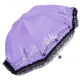 UV protection three-folding sun umbrella