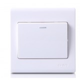 Wall switch panel / single control switch