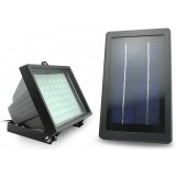 Waterproof light control solar garden 56 LED floodlights