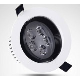 White + Black 5-7W 12V LED ceiling lights