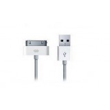White charging data cable for ipod iphone 4s ipad ipad2