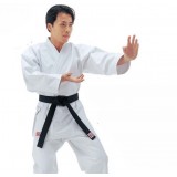 White cotton karate clothing