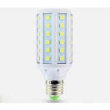 White E27 / E14 / B22 5050 SMD 9W LED corn bulb
