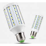 White E27 / E14 / B22 5730 SMD 5-40W LED corn light bulb