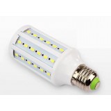 White E27 / E14 5-40W 5730 SMD LED corn bulb