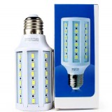 White E27 / E14 SMD 5-15W LED corn bulb