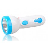 White Rechargeable LED Flashlight