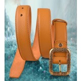 Wide ladies popular leather belt