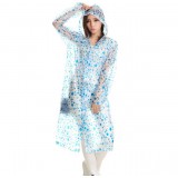 Windbreaker style spots transparent raincoat