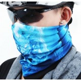 Windproof seamless riding scarf