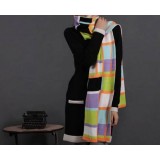 Winter & autumn knitting wool Fashion colorful super long scarf 