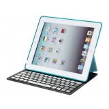 Wireless Bluetooth Keyboard leather case for ipad mini / air