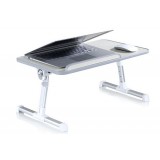 With cooling fan laptop bed table / portable folding table
