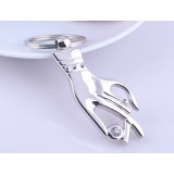 Woman's hand Zinc alloy keychain