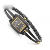 Women Black Classic bracelet quartz watch