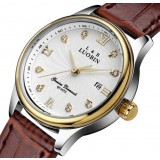 Women classic round type quartz watch