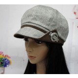 Women's Autumn and winter linen fashion hat