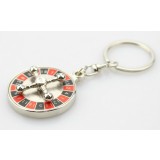 Zinc alloy rudder Keychain