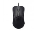 Classic black office wired mouse